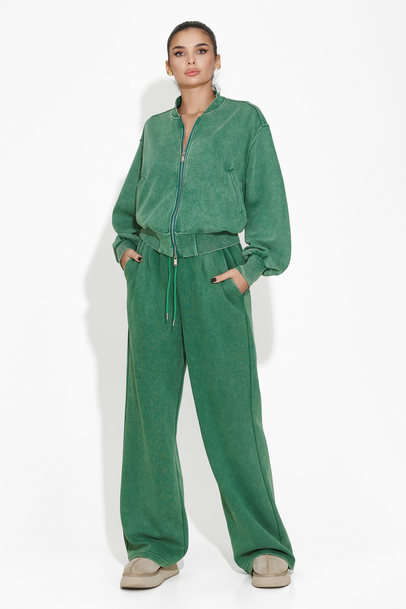Trening dama casual verde Perira Bogas
