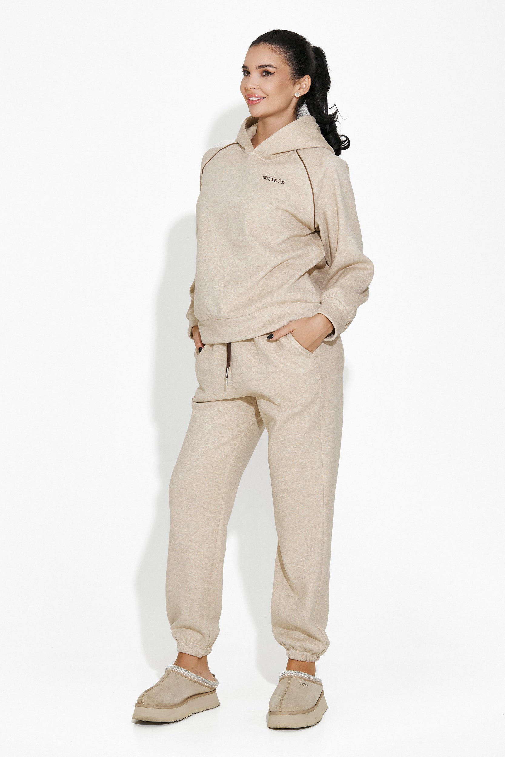 Trening dama casual + vesta maro Sherika Bogas