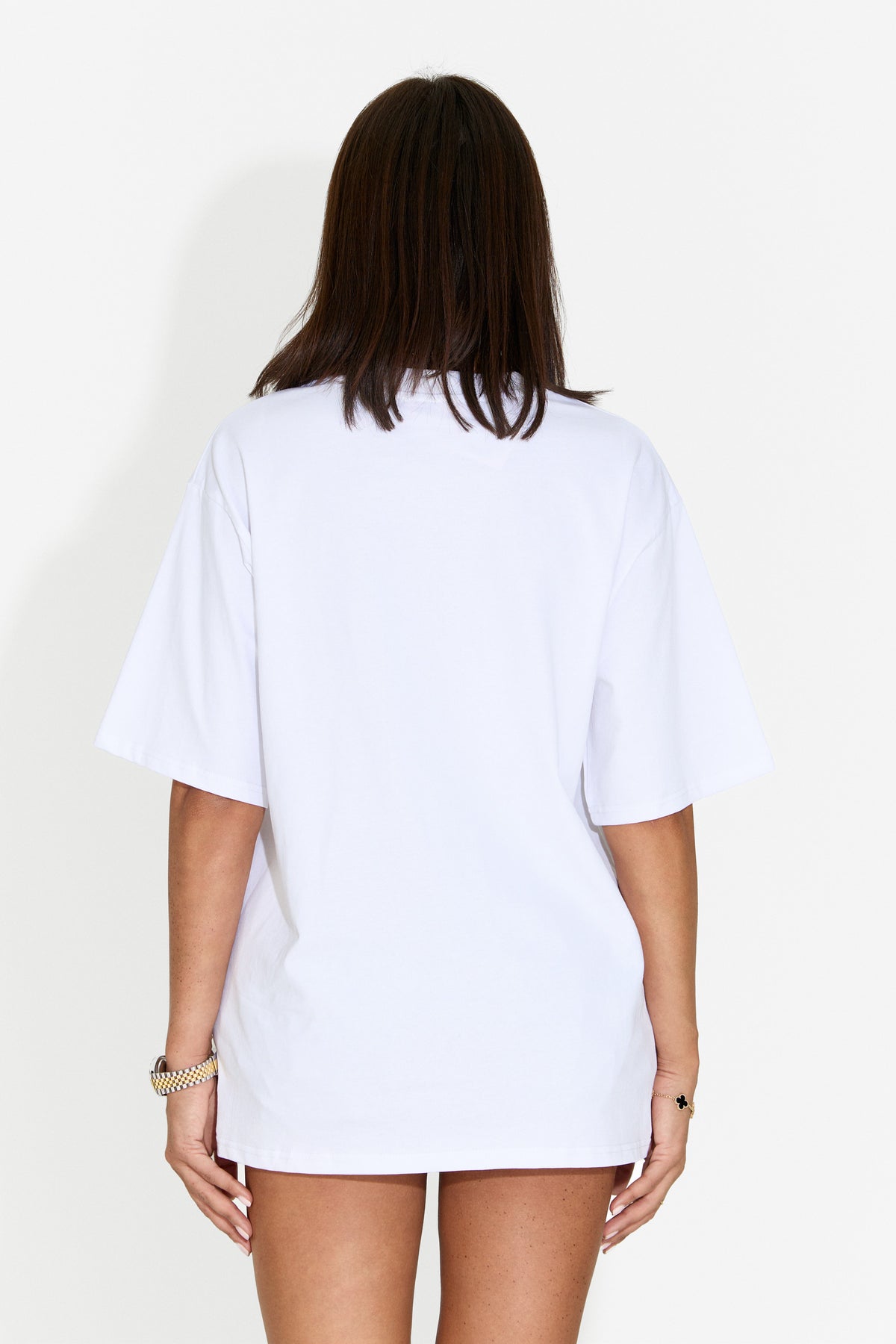 Tricou dama casual alb Chanels Bogas, imaginea 2 din 7