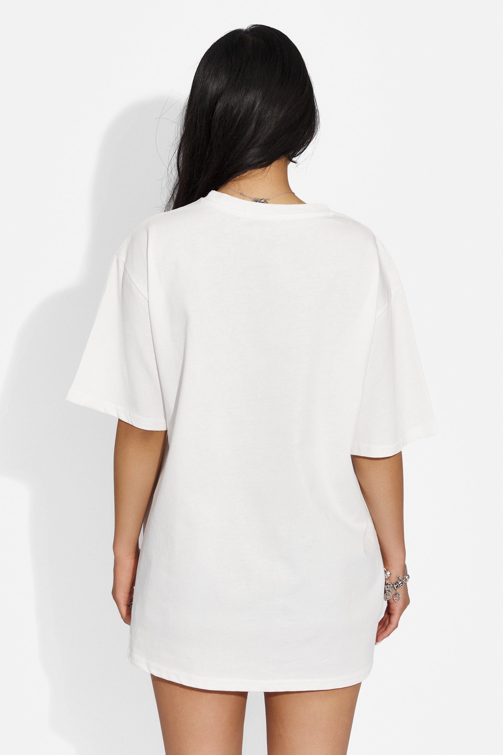 Tricou dama casual alb Forlany Bogas