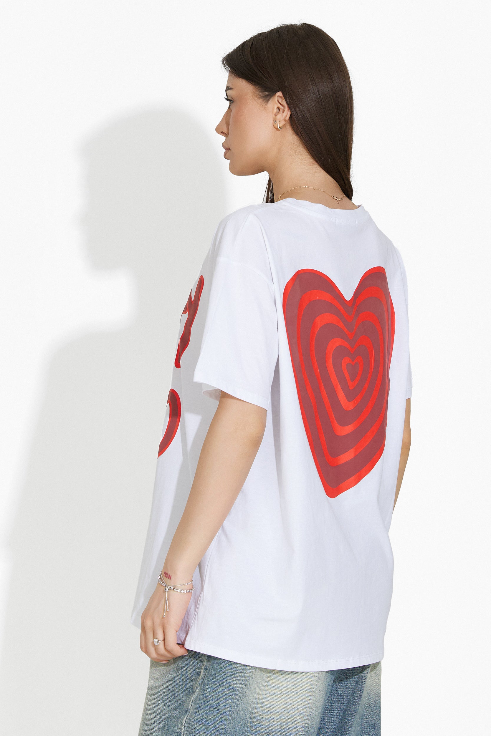 Tricou dama casual alb Joels Bogas