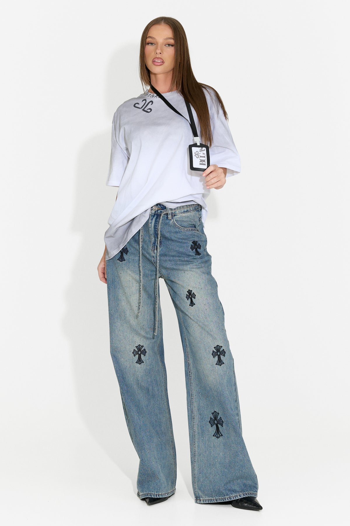 Tricou dama casual alb Ordera Bogas