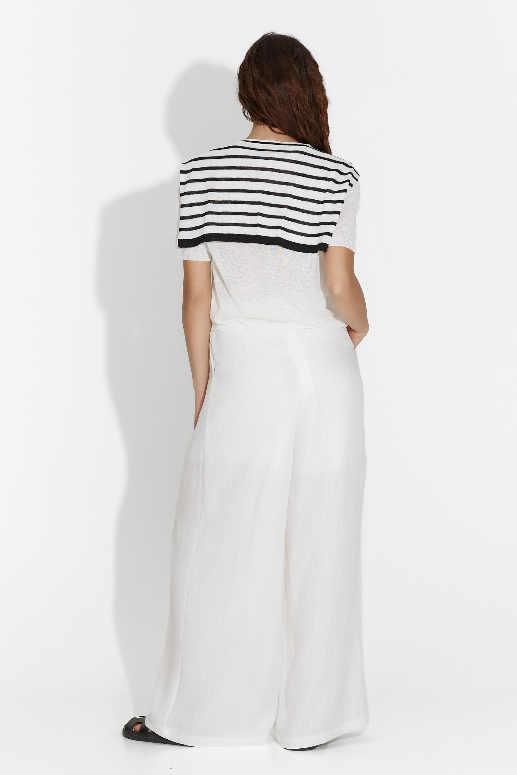 Tricou dama casual alb Tinsia Bogas