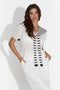 Tricou dama casual alb Tinsia Bogas