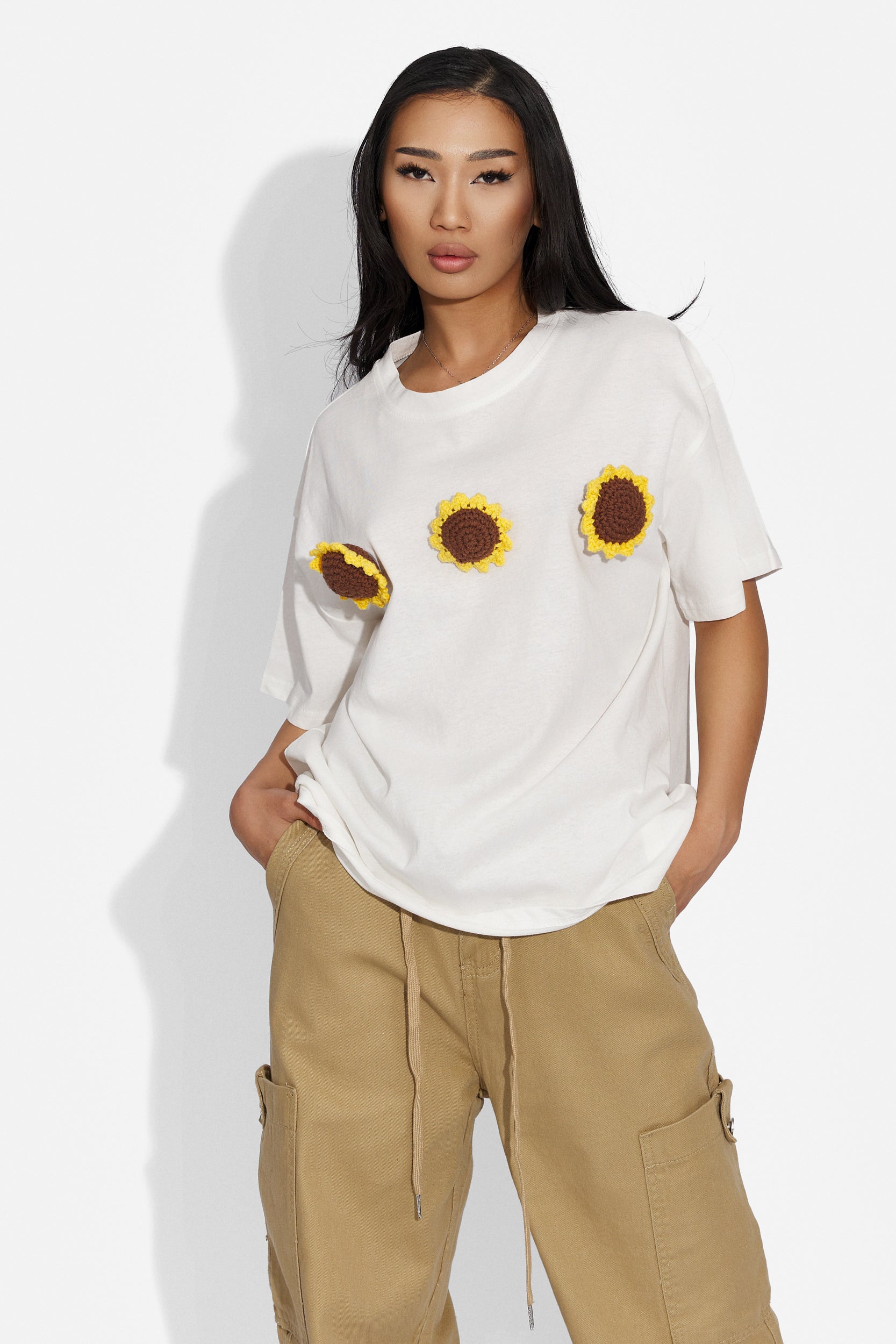 Tripy Bogas casual white ladies shirt