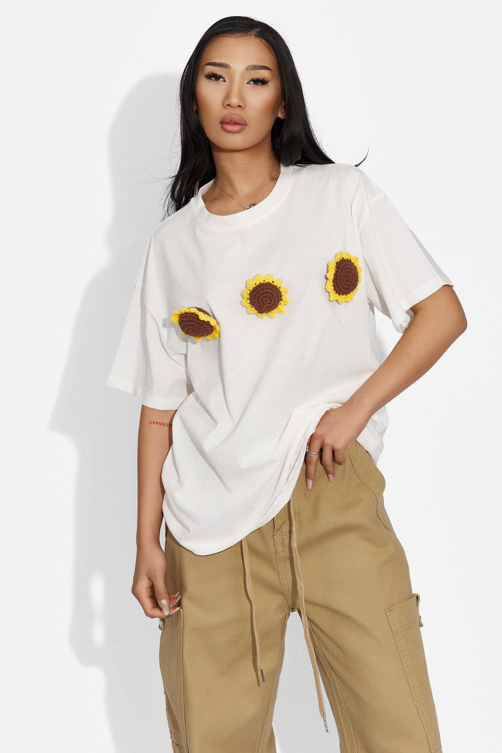Tripy Bogas casual white ladies shirt