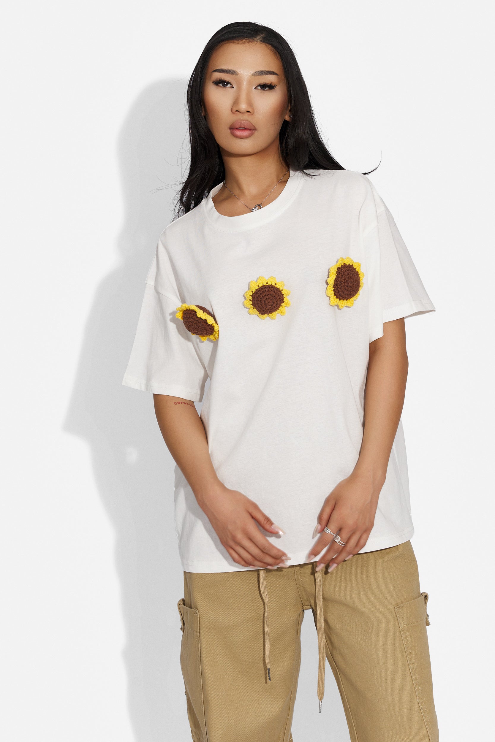 Tripy Bogas casual white ladies shirt