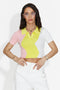 Tricou dama casual galben Oniana Bogas
