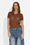 Tricou dama casual maro Cecinia Bogas