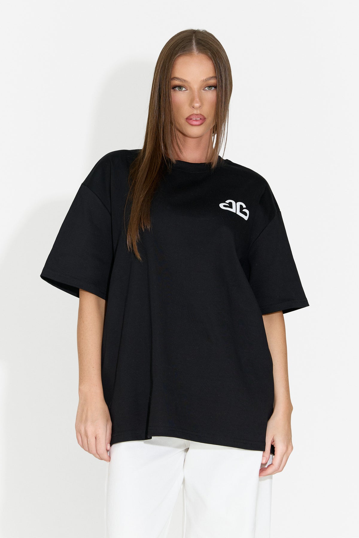 Tricou dama casual negru Abdias Bogas, imaginea 7 din 7