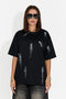 Tricou dama casual negru Chanels Bogas