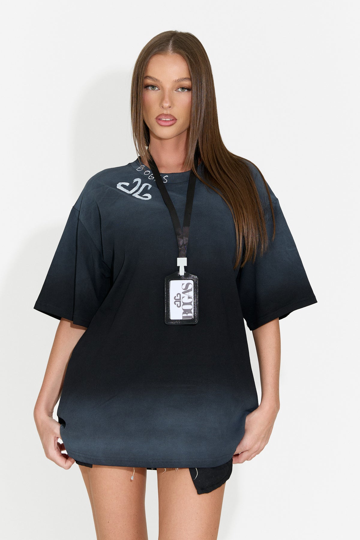 Tricou dama casual negru Ordera Bogas