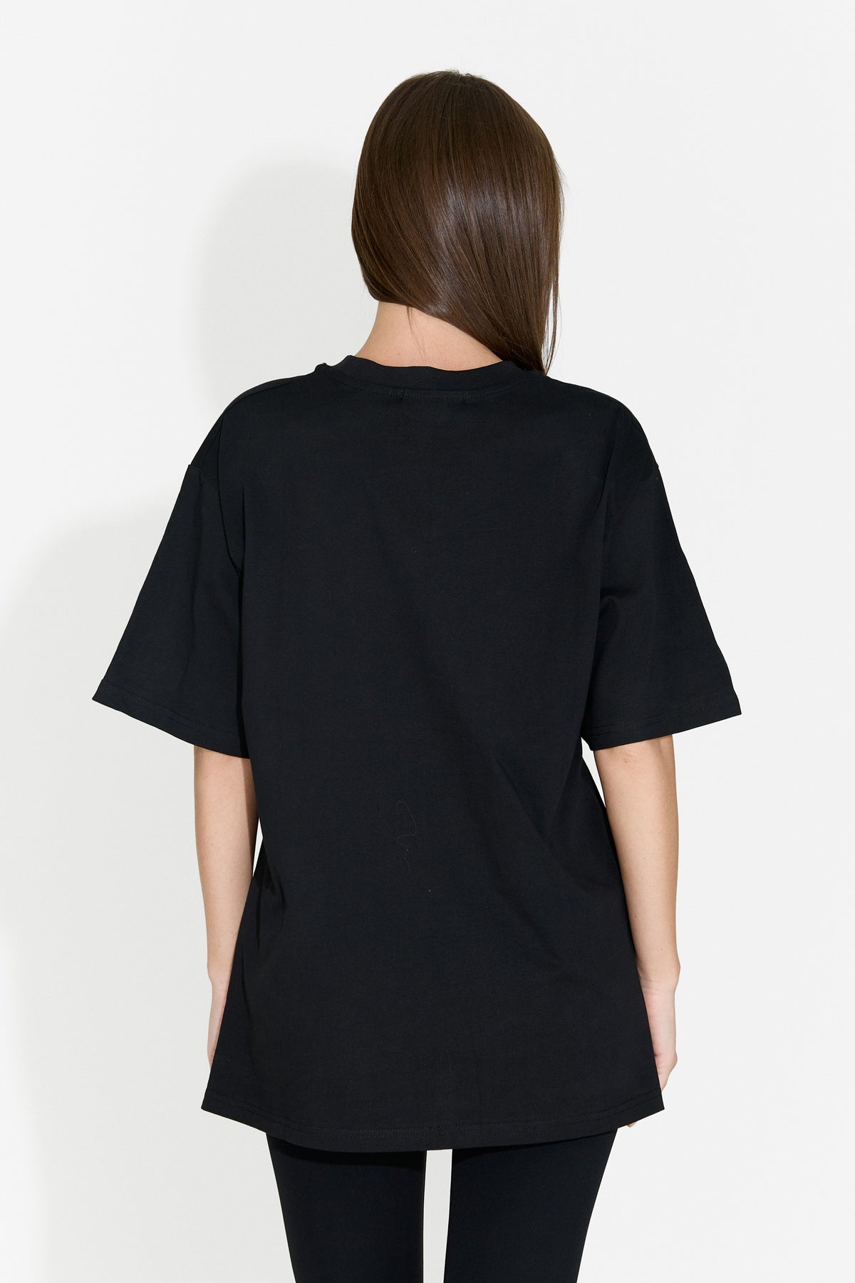 Tricou dama casual negru Rougha Bogas, imaginea 2 din 8