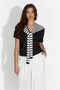 Tricou dama casual negru Tinsia Bogas
