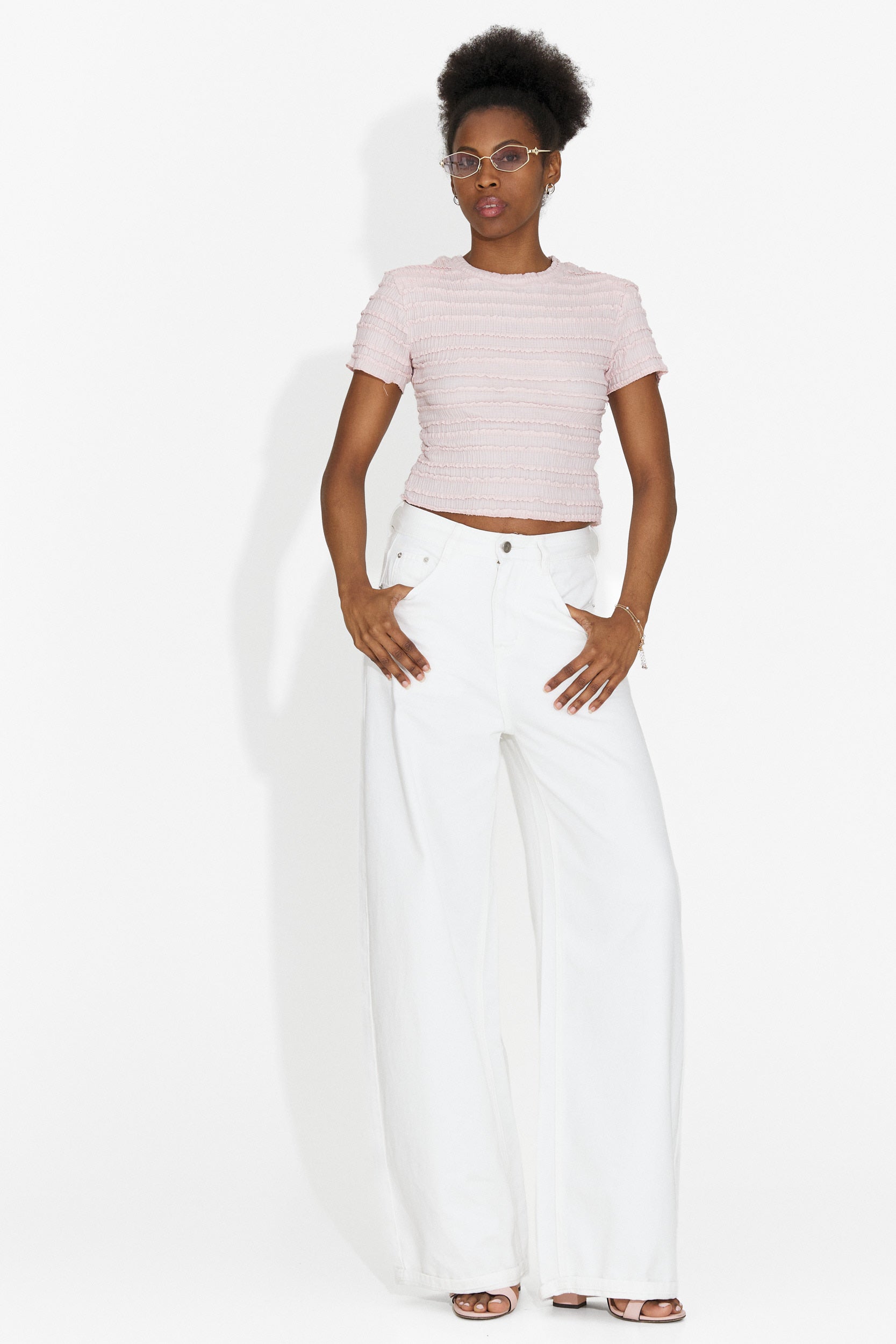 Tricou dama casual roz Versala Bogas