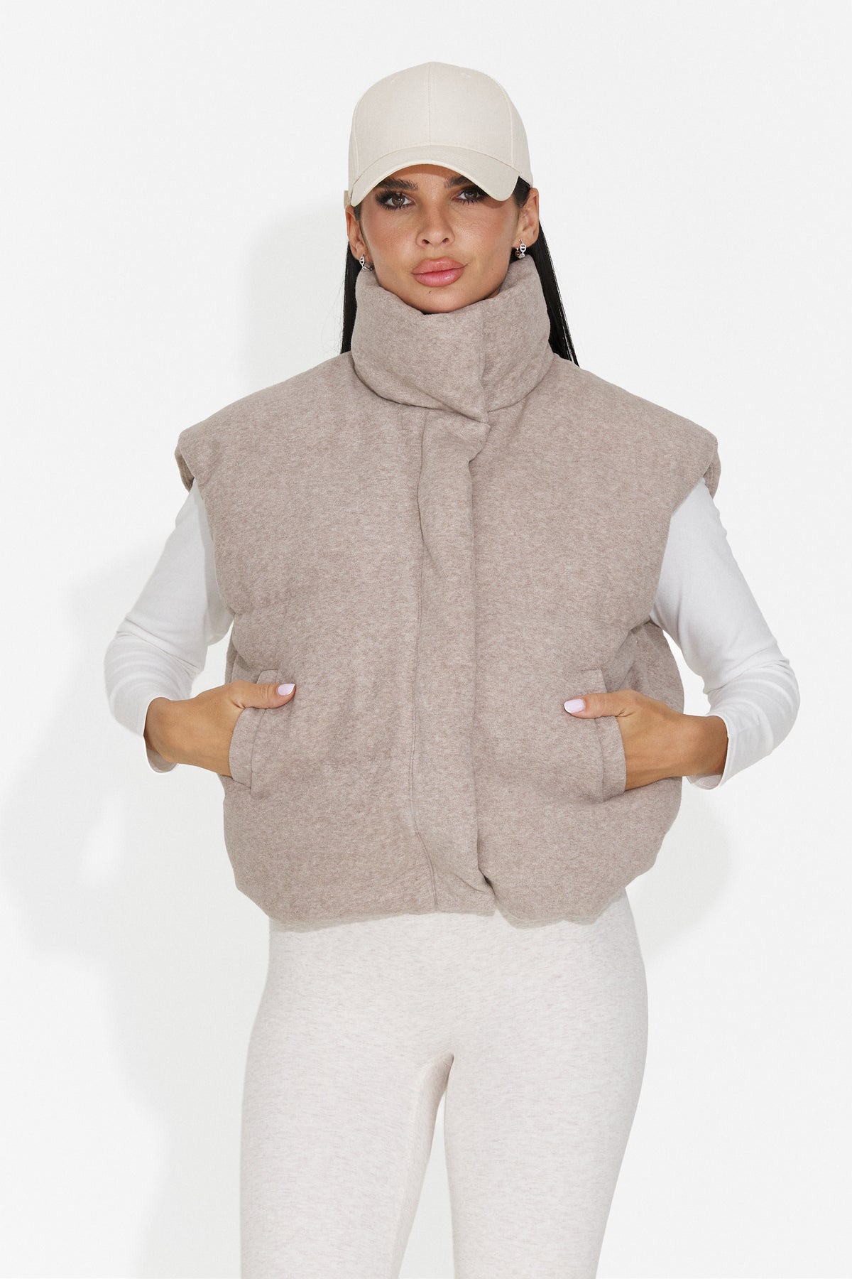 Vesta casual bej Glymzesia Bogas