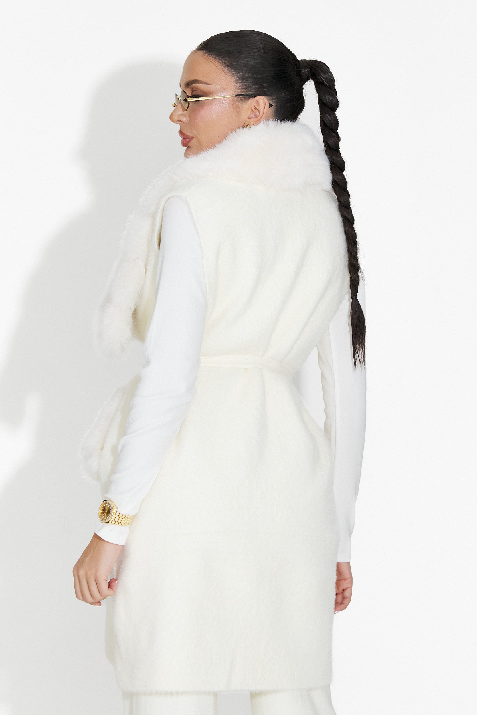 Beige Cloria Bogas Ladies Vest