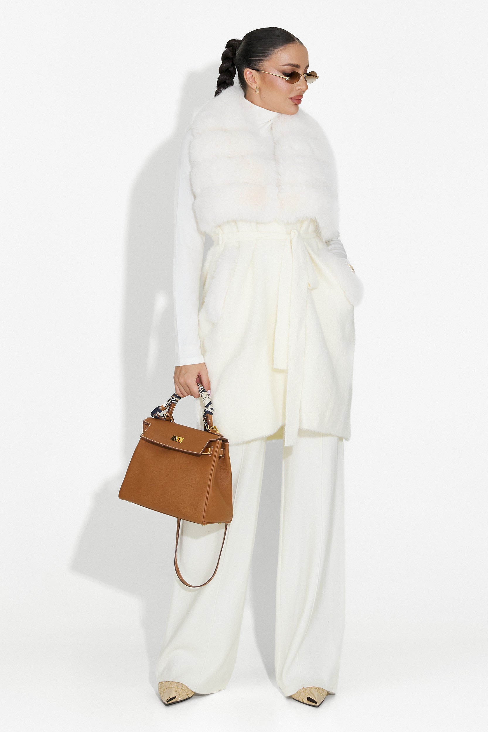 Beige Cloria Bogas Ladies Vest