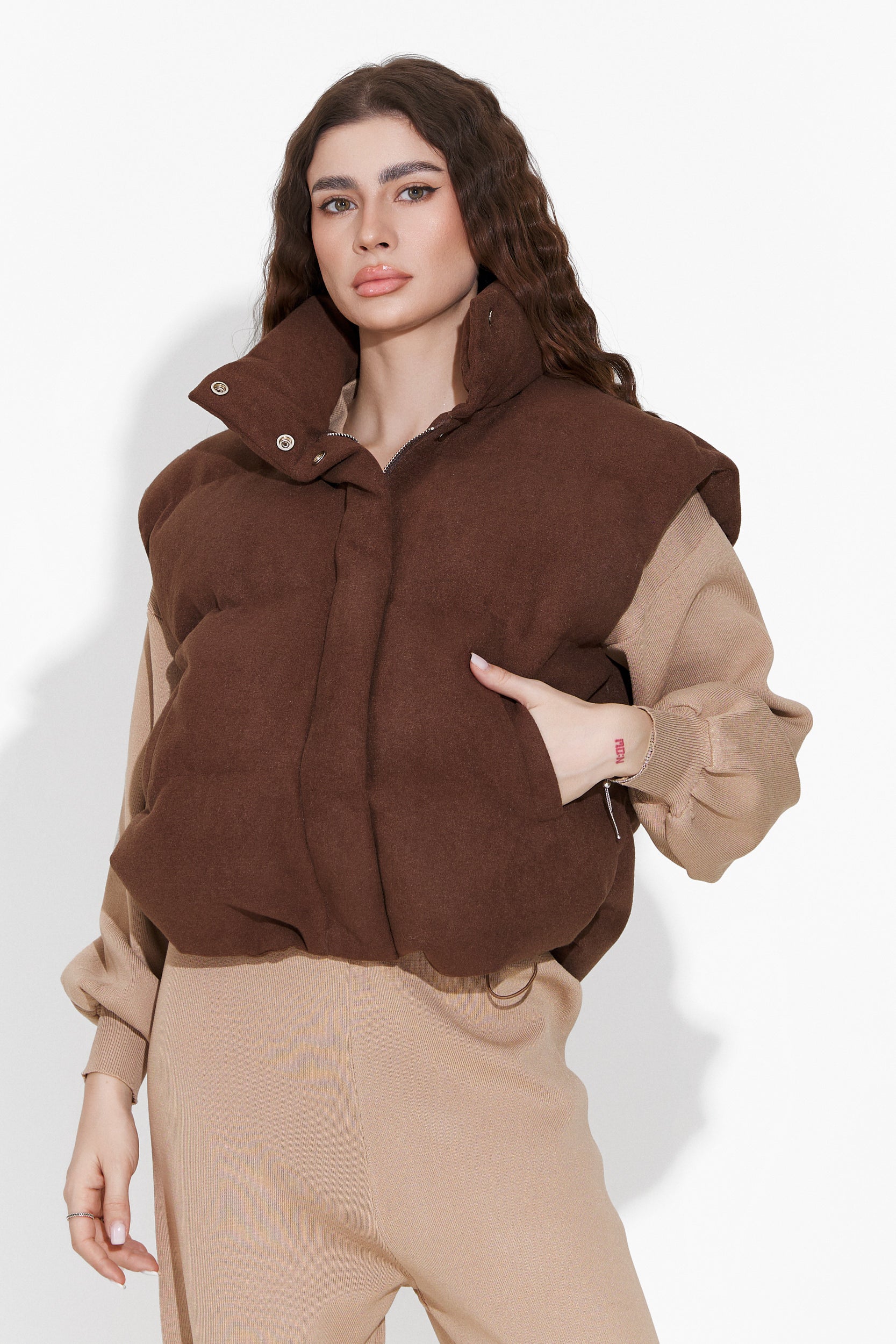 Vesta casual brown lady Patriciana Bogas