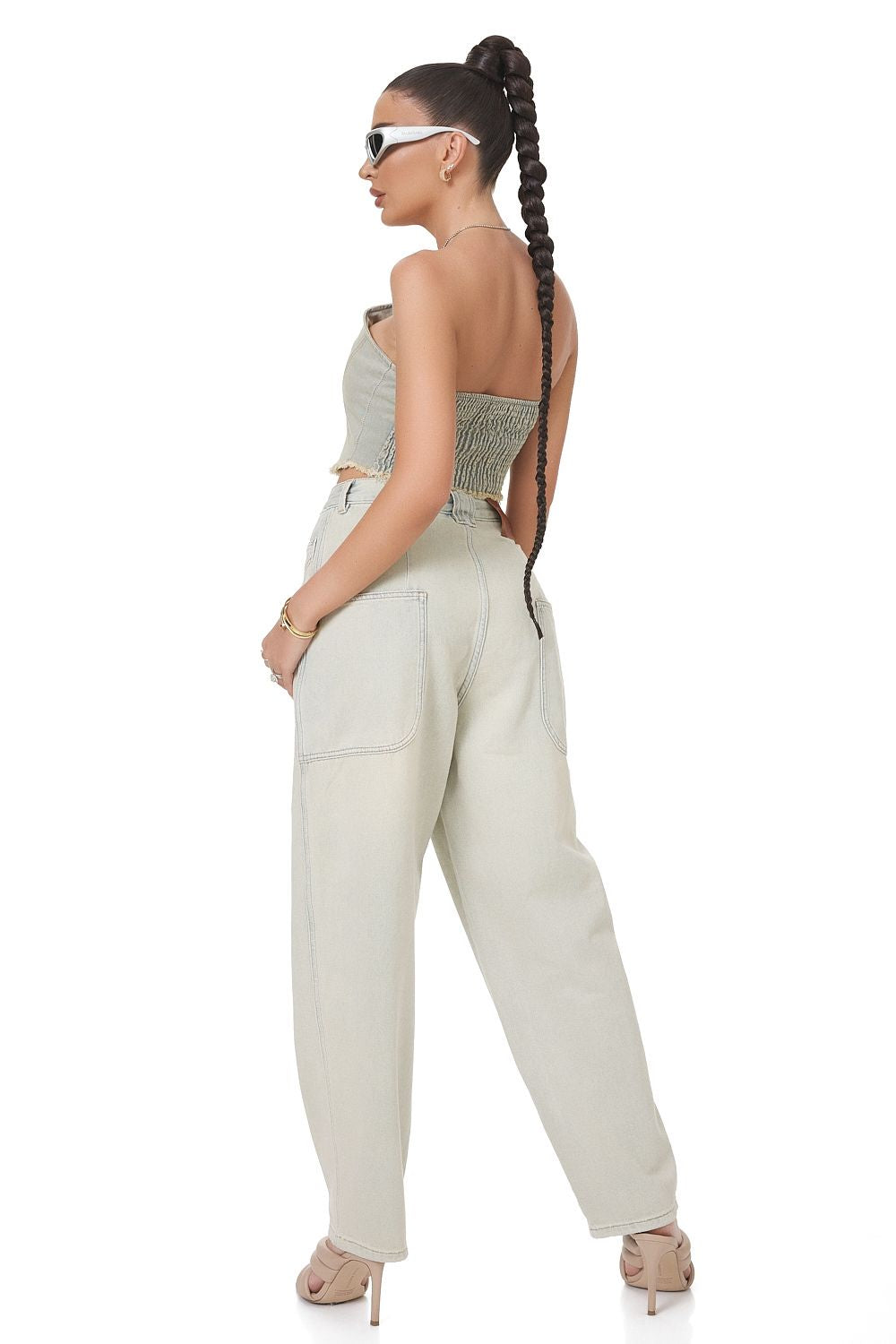 Ladies' casual jeans blue Tessel Bogas