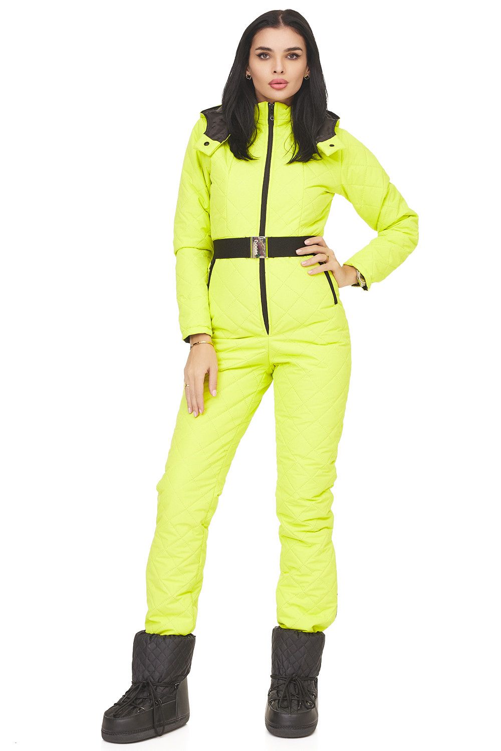 Casual green ski jumpsuit Evined Bogas