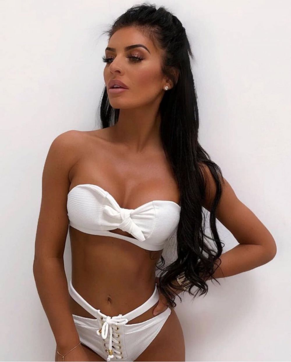 Costum de Baie Damya White Bogas