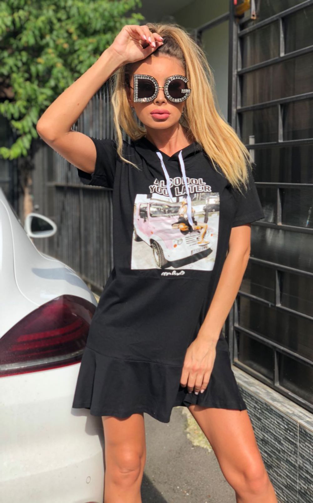 Rochie de Zi Alcohol Black Bogas