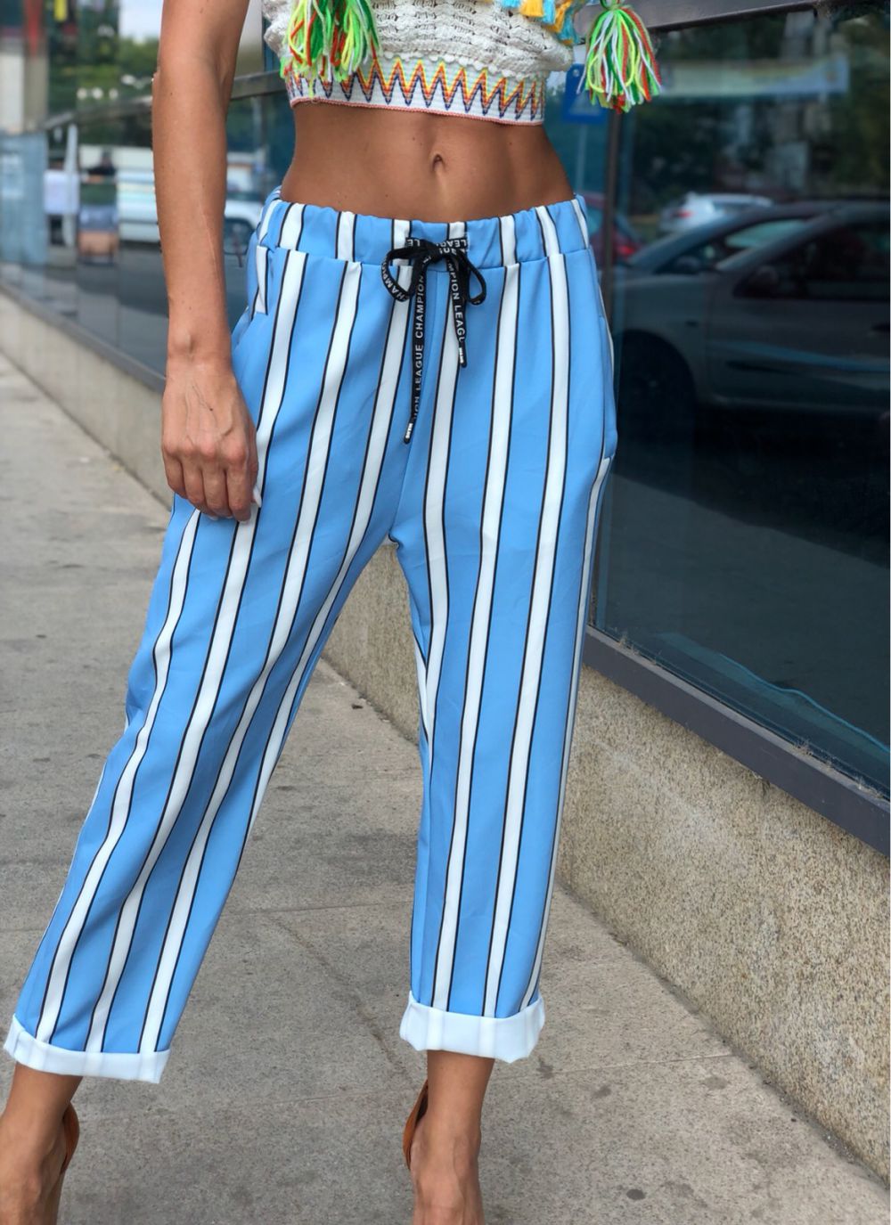 Pantaloni Alavas Bleu Bogas